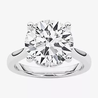 Grown Gorgeous (F / Vs2) Womens 3 3/4 CT. T.W. Lab White Diamond 14K Gold Round Solitaire Engagement Ring