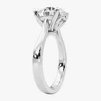 Grown Gorgeous (F / Vs2) Womens 3 3/4 CT. T.W. Lab White Diamond 14K Gold Round Solitaire Engagement Ring