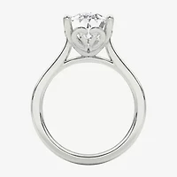 Grown Gorgeous (F / Vs2) Womens / CT. T.W. Lab White Diamond Platinum Pear Solitaire Engagement Ring