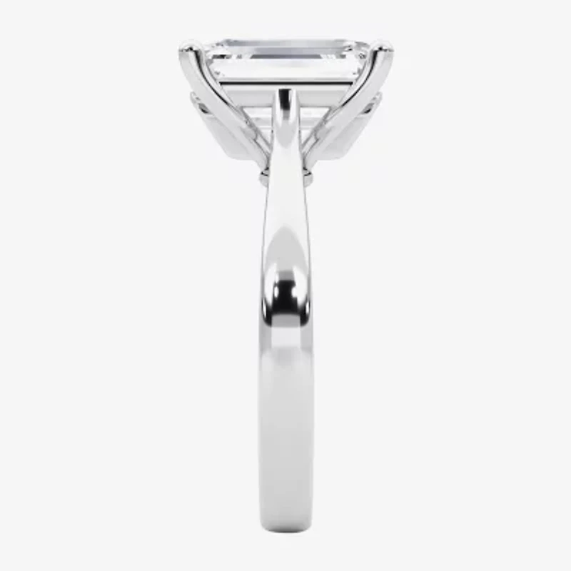 Grown Gorgeous (F / Vs2) Womens 3 3/4 CT. T.W. Lab White Diamond 14K Gold Solitaire Engagement Ring