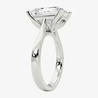 Grown Gorgeous (F / Vs2) Womens 4 1/2 CT. T.W. Lab White Diamond Platinum Rectangular Solitaire Engagement Ring
