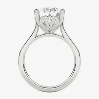 Grown Gorgeous (F / Vs2) Womens 5 5/8 Ct. T.W. Lab White Diamond Platinum Pear Solitaire Engagement Ring
