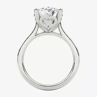Grown Gorgeous (F / Vs2) Womens 5 5/8 Ct. T.W. Lab White Diamond 14K Gold Oval Solitaire Engagement Ring