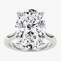 Grown Gorgeous (F / Vs2) Womens 5 5/8 Ct. T.W. Lab White Diamond 14K Gold Oval Solitaire Engagement Ring