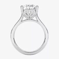 Grown Gorgeous (F / Vs2) Womens 4 1/2 CT. T.W. Lab White Diamond 14K Gold Pear Solitaire Engagement Ring
