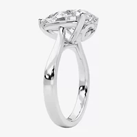Grown Gorgeous (F / Vs2) Womens 4 1/2 CT. T.W. Lab White Diamond 14K Gold Pear Solitaire Engagement Ring