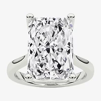 Grown Gorgeous (F / Vs2) Womens 5 5/8 Ct. T.W. Lab White Diamond 14K Gold Rectangular Solitaire Engagement Ring