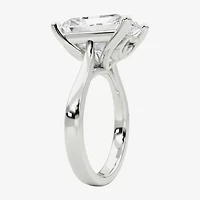 Grown Gorgeous (F / Vs2) Womens 5 5/8 Ct. T.W. Lab White Diamond 14K Gold Rectangular Solitaire Engagement Ring