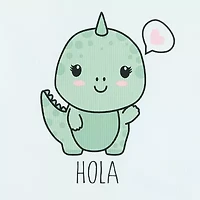 by&by girl Big Kid Girls Round Neck Short Sleeve Regular Fit Graphic T-Shirt