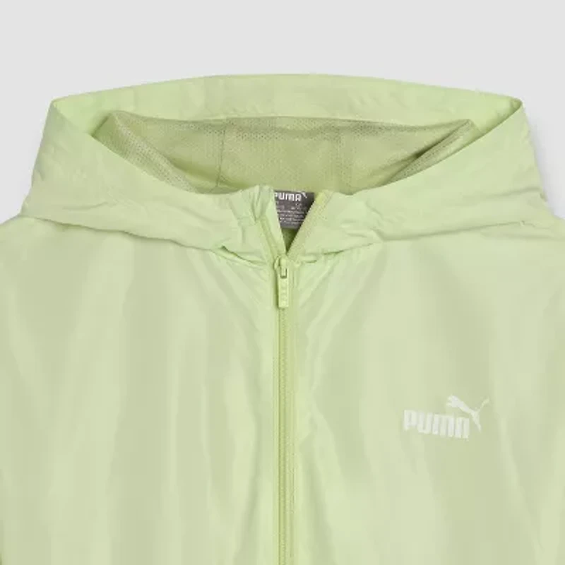 PUMA Big Kid Girls Lightweight Windbreaker