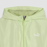 PUMA Big Kid Girls Lightweight Windbreaker
