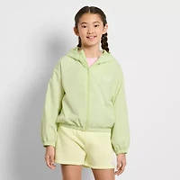 PUMA Big Kid Girls Lightweight Windbreaker