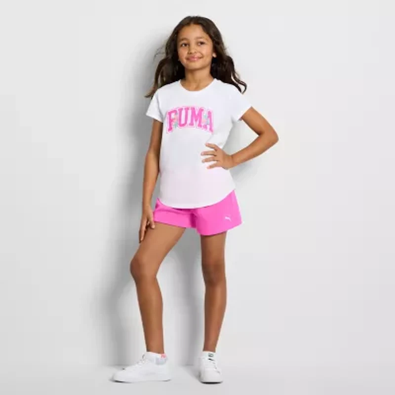 PUMA Big Kid Girls 2-pc. Short Set