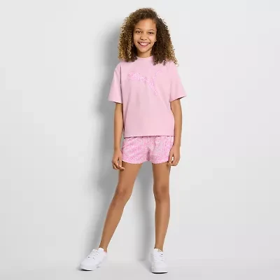 PUMA Big Kid Girls 2-pc. Short Set