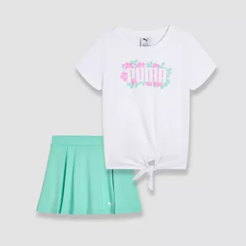 PUMA Big Kid Girls 2-pc. Skort Set