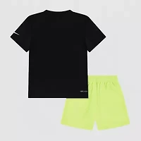 Nike 3BRAND by Russell Wilson Little Boys 2-pc. Short Set