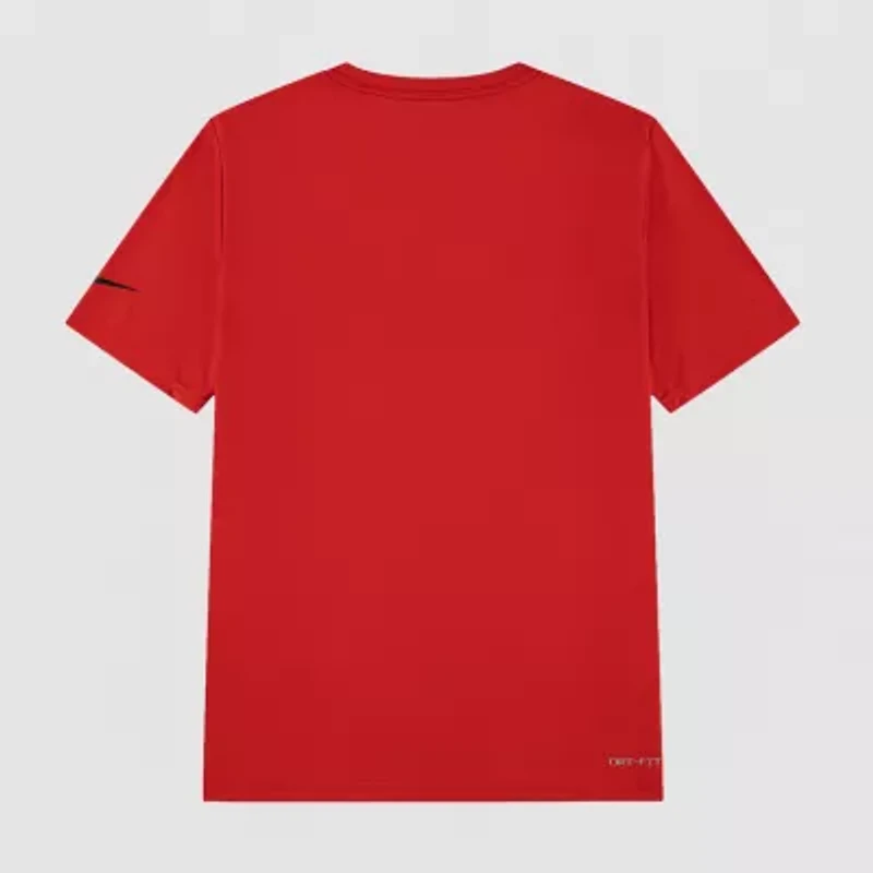 Nike 3BRAND by Russell Wilson Big Kid Boys Crew Neck Short Sleeve Regular Fit Graphic T-Shirt