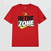 Nike 3BRAND by Russell Wilson Big Kid Boys Crew Neck Short Sleeve Regular Fit Graphic T-Shirt