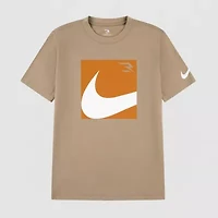 Nike 3BRAND by Russell Wilson Big Kid Boys Crew Neck Short Sleeve Regular Fit Graphic T-Shirt