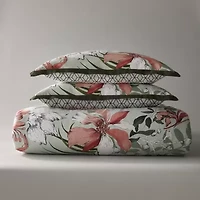 Liz Claiborne Ellis 3-pc. Floral Reversible Comforter Set