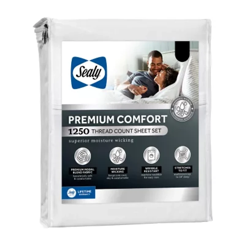 Sealy Premium Comfort 1250 Thread Count Sheet Set