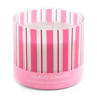 Distant Lands 14oz Island Sunrise 3-Wick Scented Jar Candle