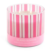 Distant Lands 14oz Island Sunrise 3-Wick Scented Jar Candle