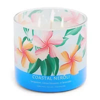 Distant Lands 14oz Coastal Neroli 3-Wick Scented Jar Candle