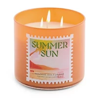 Distant Lands 14oz Summer Sun 3-Wick Scented Jar Candle