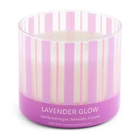 Distant Lands 14oz Lavender Glow 3-Wick Scented Jar Candle
