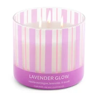 Distant Lands 14oz Lavender Glow 3-Wick Scented Jar Candle