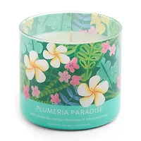 Distant Lands 14oz Plumeria Paradise 3-Wick Scented Jar Candle