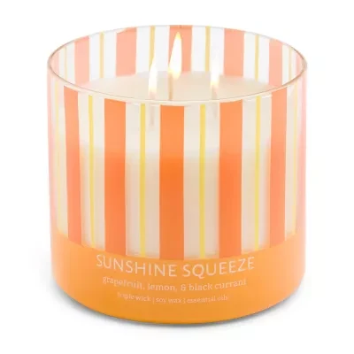 Distant Lands 14oz Sunshine Squeeze 3-Wick Scented Jar Candle
