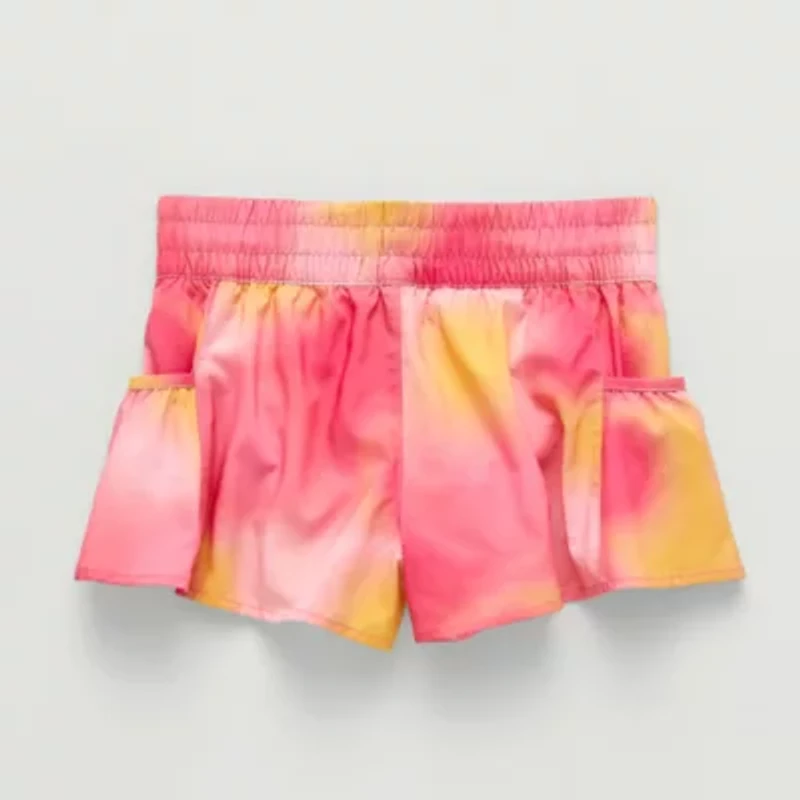 Xersion Little & Big Kid Girls Moisture Wicking Running Short
