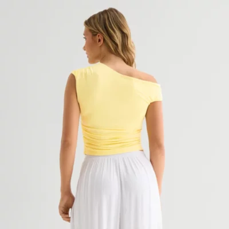 Forever 21 Womens Juniors Off The Shoulder Top