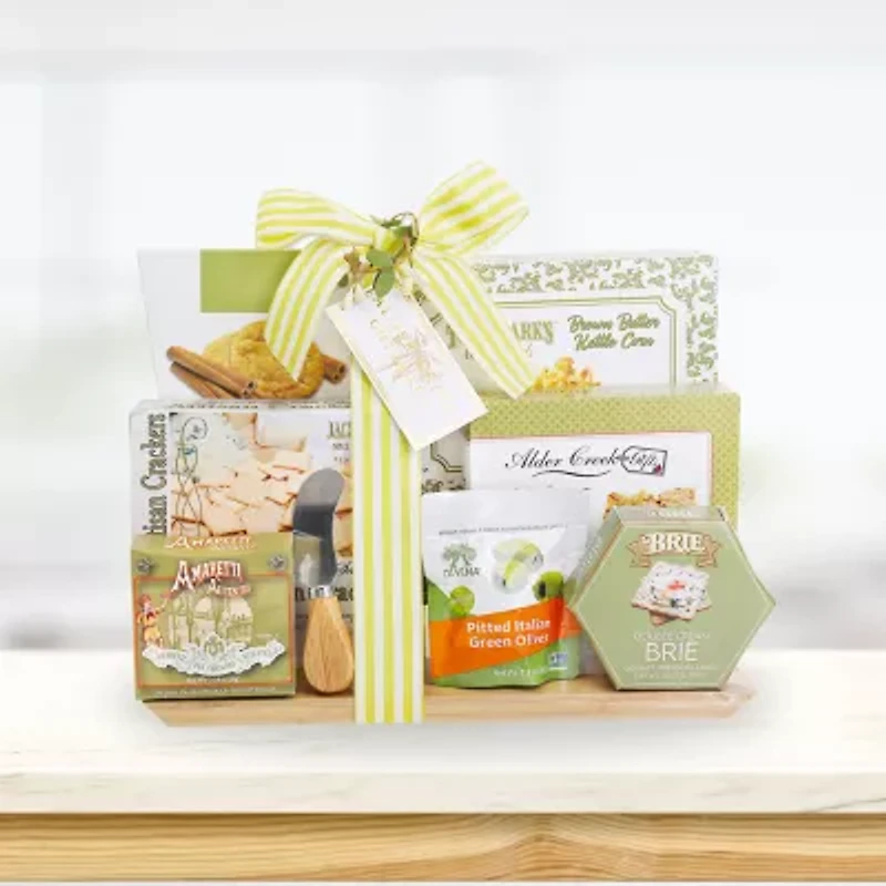 Alder Creek Sage Savory Cutting Board Easter Food Set