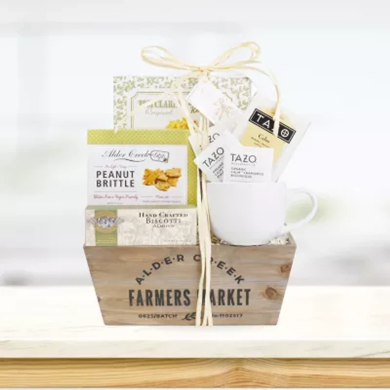 Alder Creek Serenity Tea Crate Food Set