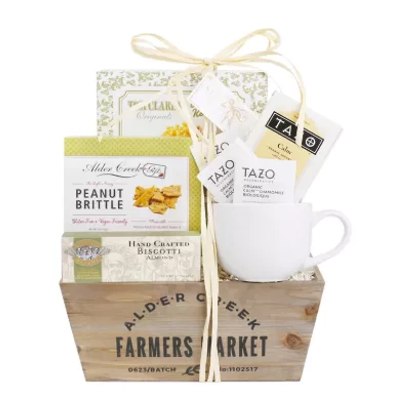 Alder Creek Serenity Tea Crate Food Set