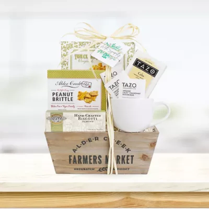 Alder Creek With Sympathy Serenity Tea Crate Food Set