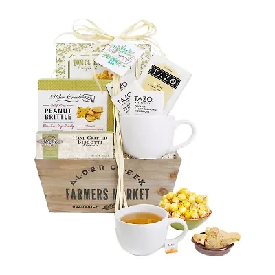 Alder Creek With Sympathy Serenity Tea Crate Food Set