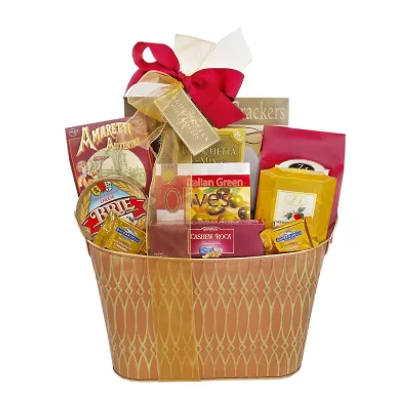 Alder Creek Lasting Impressions Gift Basket Food Set