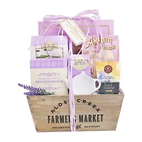 Alder Creek Time For Tea Lavender Gift Food Set