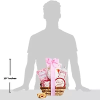 Alder Creek White Tea And Ginger Spa Basket Chocolate Gift Set