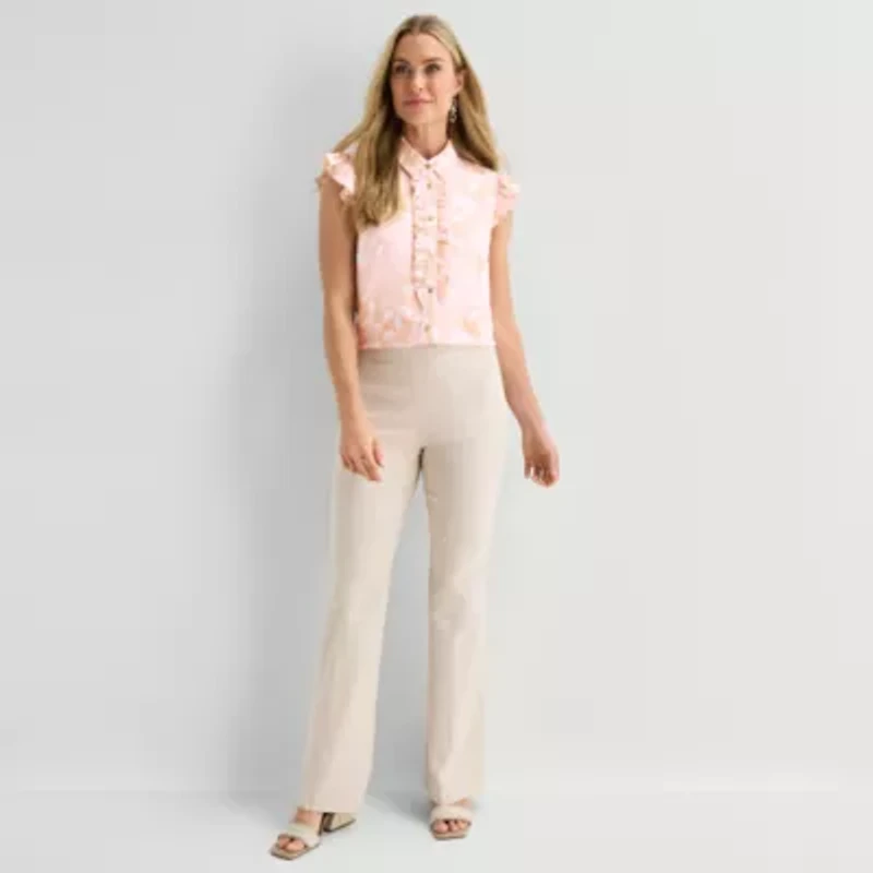 Liz Claiborne Womens Sleeveless Blouse