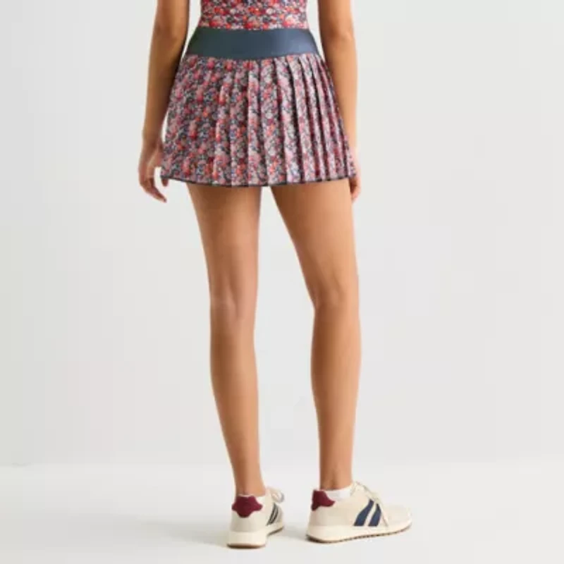Arizona Womens Juniors Active Pleated Skirt