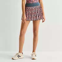 Arizona Womens Juniors Active Pleated Skirt