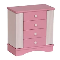 Mele and Co Elise Musical Ballerina White Jewelry Box