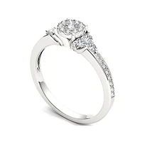 CT.T.W. Natural Diamond 10K Gold Engagement Ring