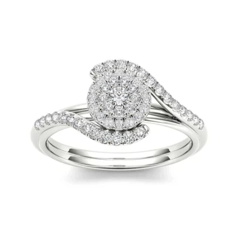 3/8 CT. T.W. Diamond 10K Gold Engagement Ring