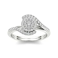 3/8 CT. T.W. Diamond 10K Gold Engagement Ring
